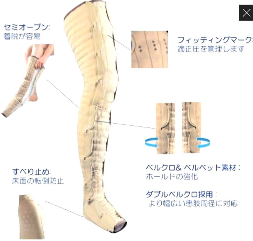 チュアンヌ　夜間モビダーム　リンパ浮腫