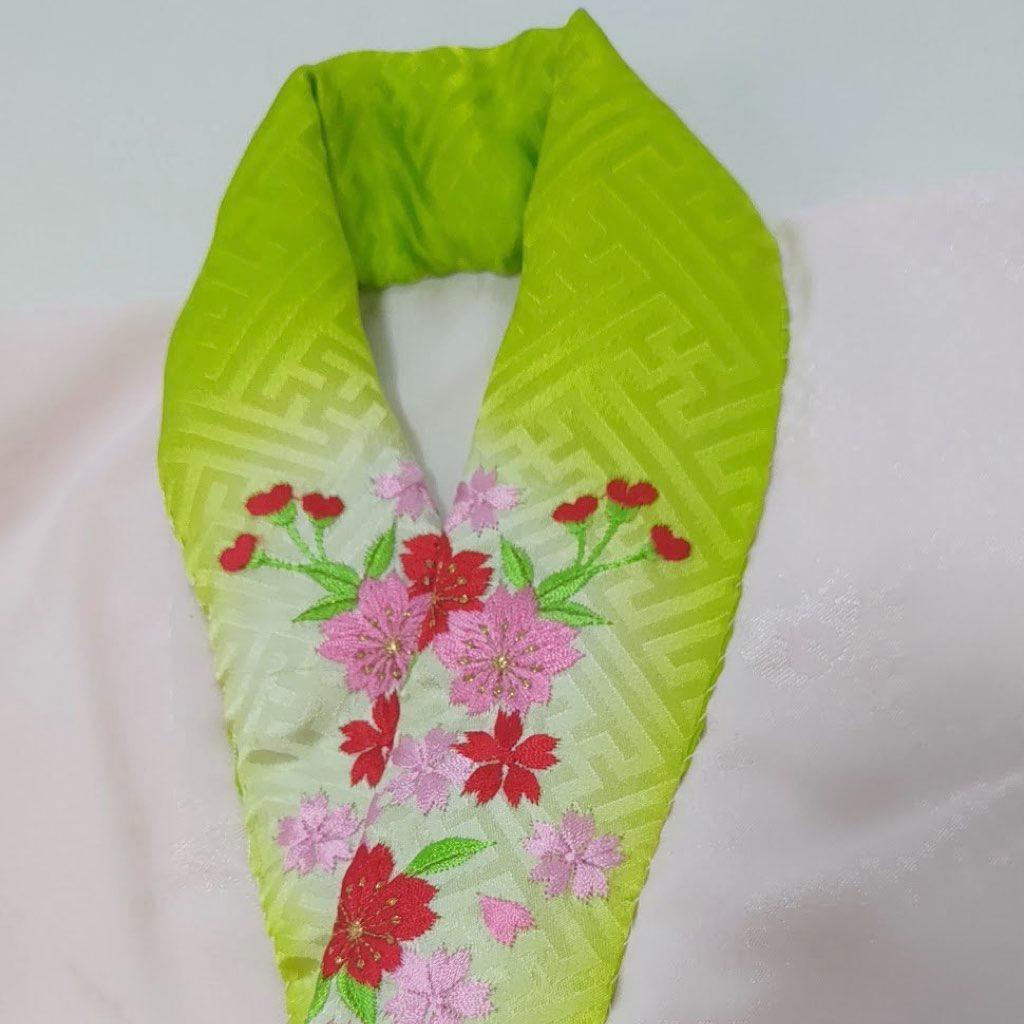 七五三 3歳 女の子 正絹 祝い着 5点 フルセット（被布・長襦袢・草履・鞄）