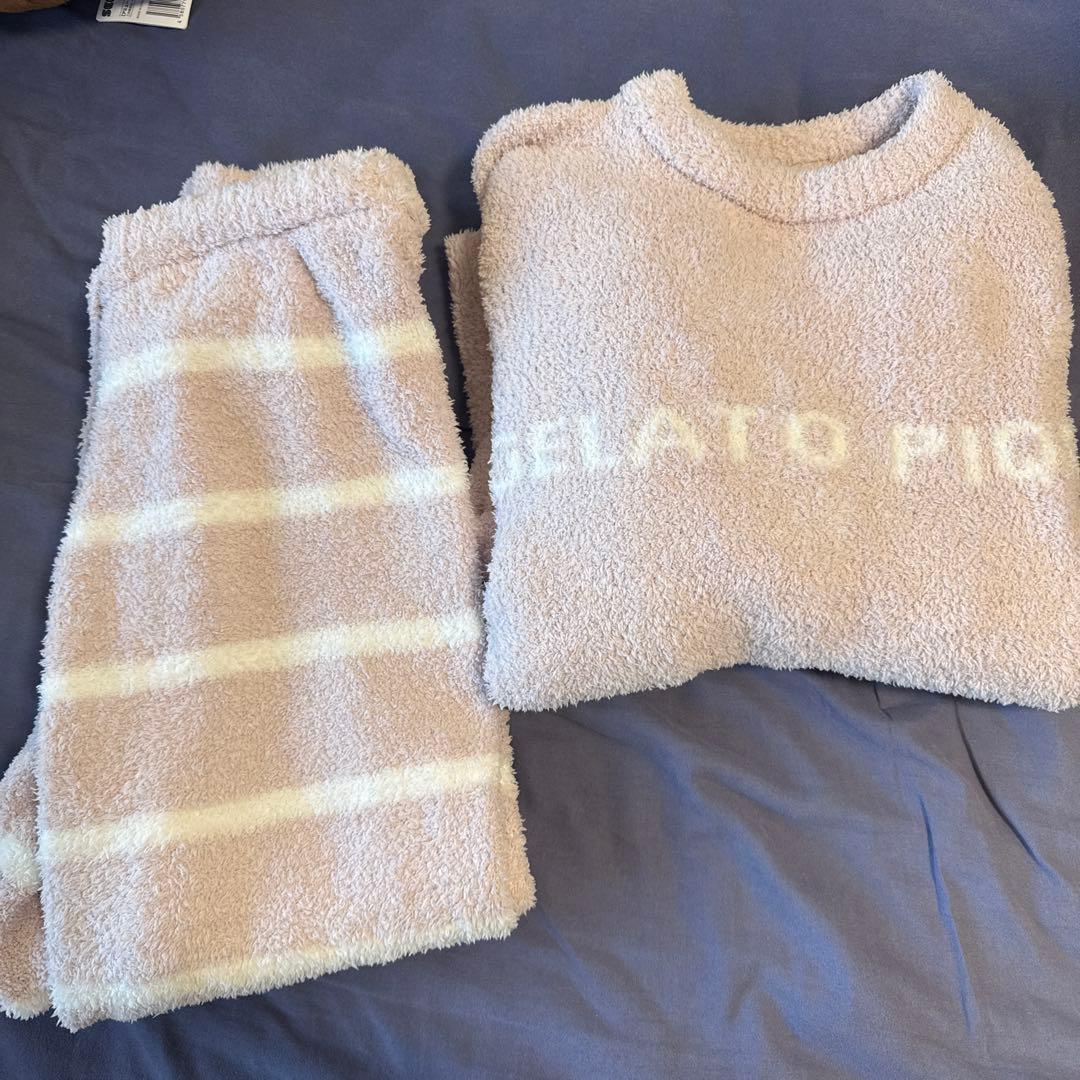 【美品】GELATO PIQUE ルームウェアセット ピンク