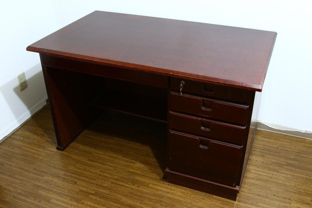 机 事務机 学習机 作業台 ワークデスク アンティーク レトロ 昭和 書斎