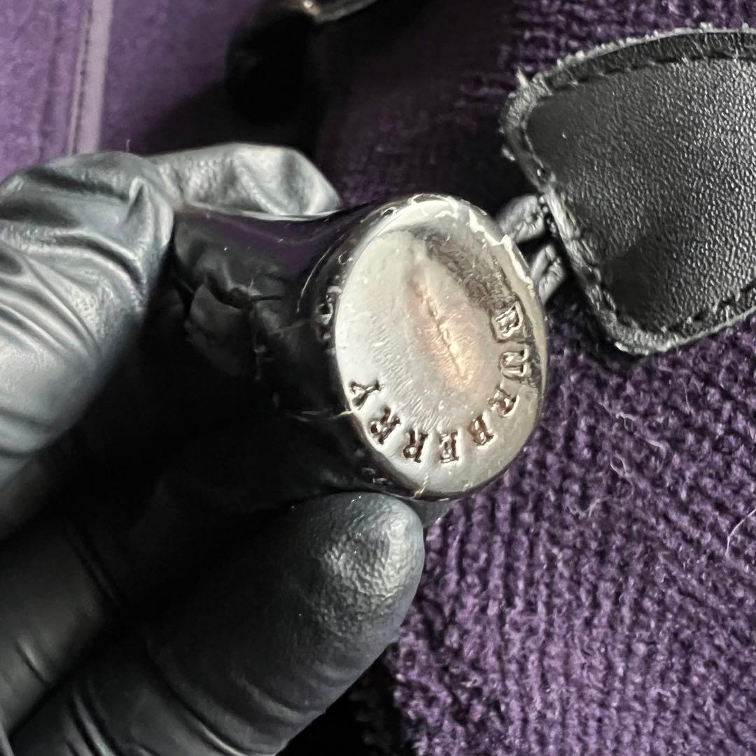 BURBERRY LONDON　バーバーロンドン　ウールダッフルコート　フード付