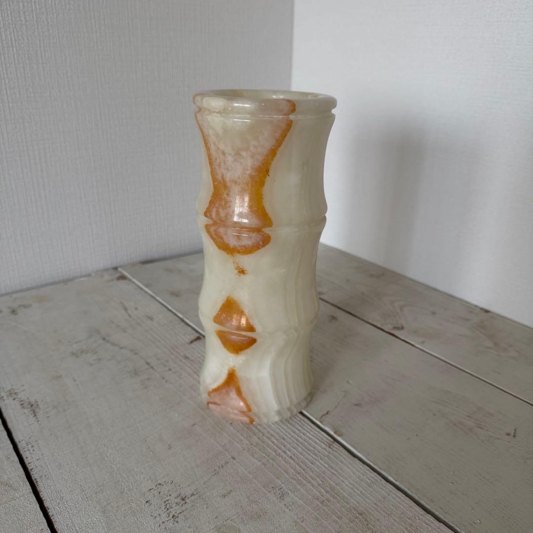 Japan Vintage　フラワーベース　花器　３点　大理石