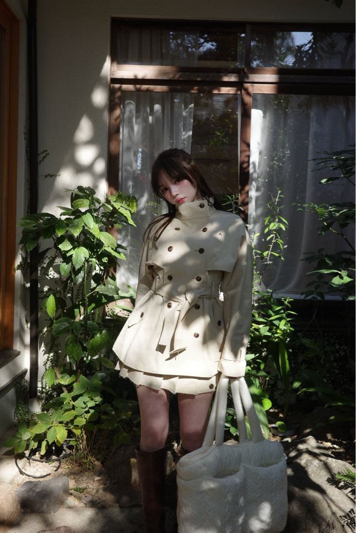 ジャケット・アウター andmary Blair trench jacket