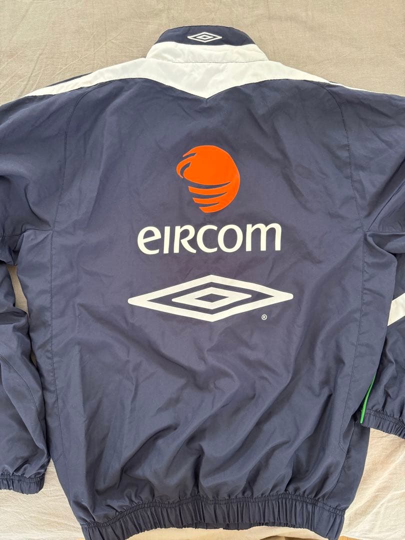 UMBRO×アイルランド代表/トラックジャケットピステ/ドリルトップＭ