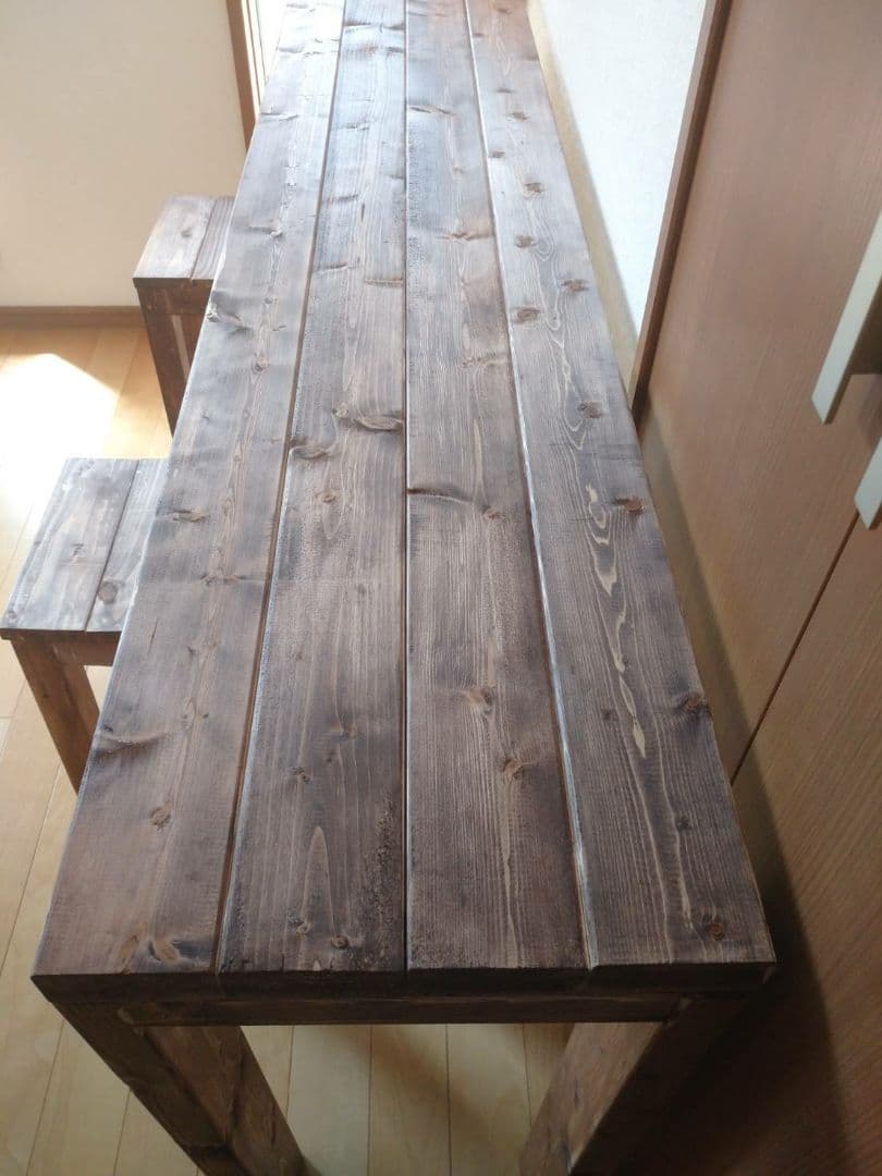 【家財便送料込み】200 アンティークロングテーブル
