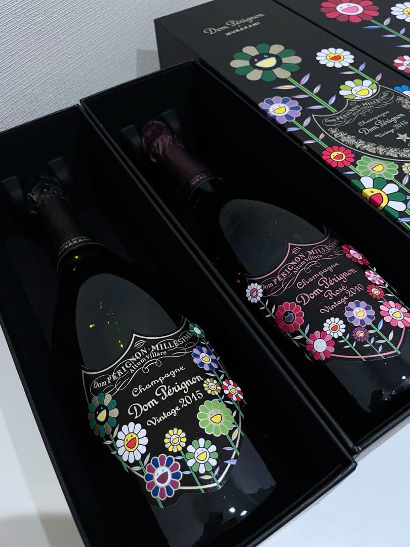 ドン・ペリニヨン 村上隆 2015 & 2010 セット