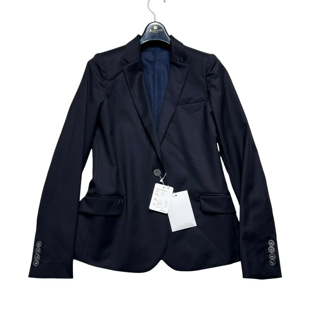 タグ付き未使用　ルシェルブルー　パンツスーツ　セットアップ　ネイビー　38