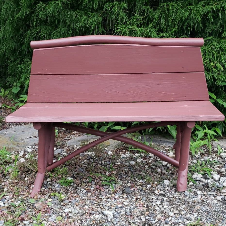 お庭のペア頑丈椅子