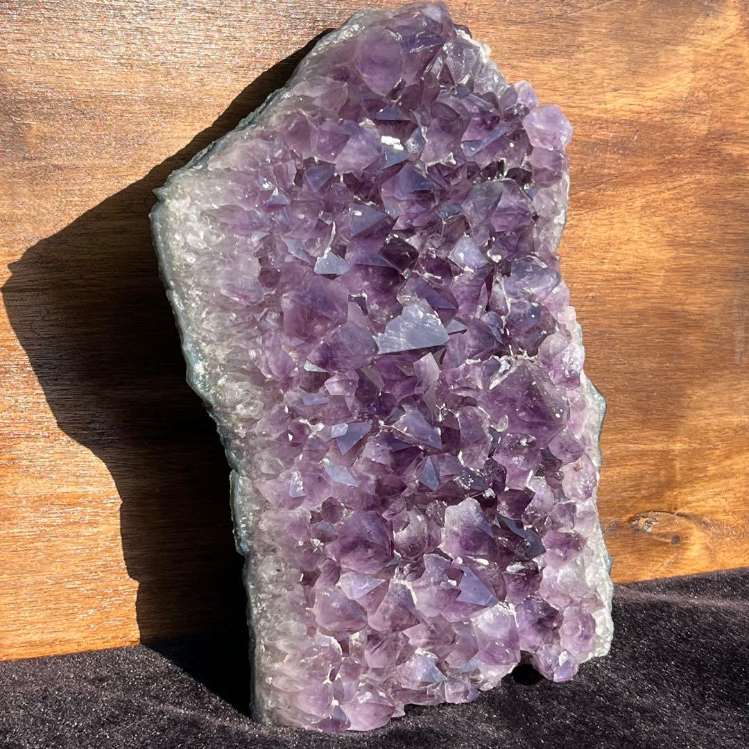 ✳️✨特大サイズ美紫結晶✨最強浄化や魔除にも✨アメジスト クラスター 天然石 原石