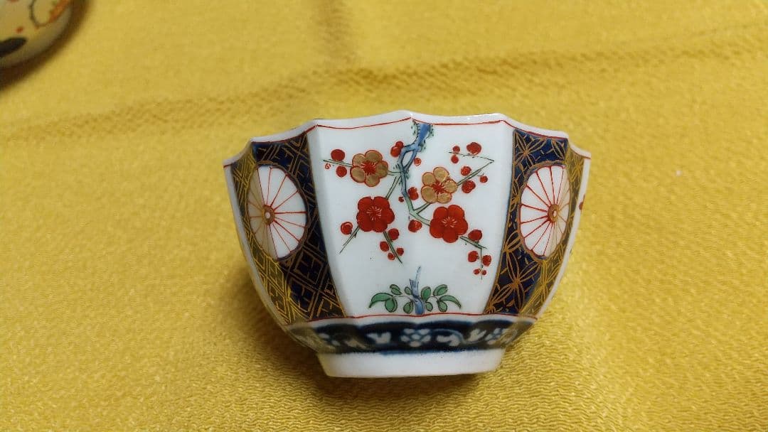 初期Worcester ティーボウル