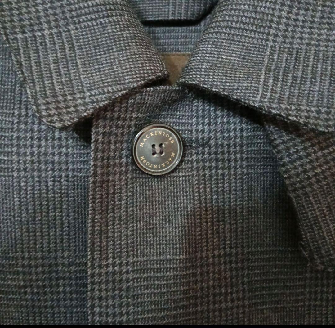 MACKINTOSH ステンカラーコート 38サイズ ダークグレー