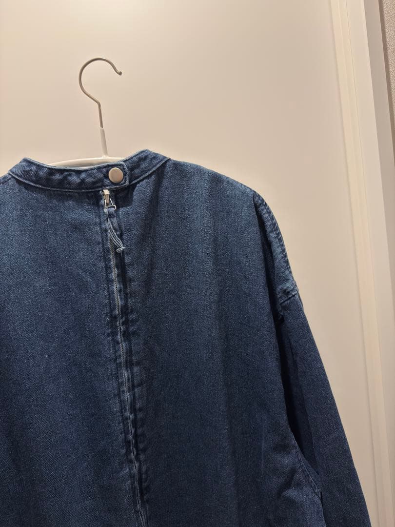 PERNA オールインワンフリンジ付きダークブルーオールインワン