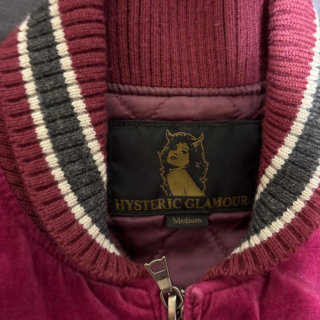 ヒステリックグラマー ベロア　スカジャン　Ｍサイズ　木村拓哉着用