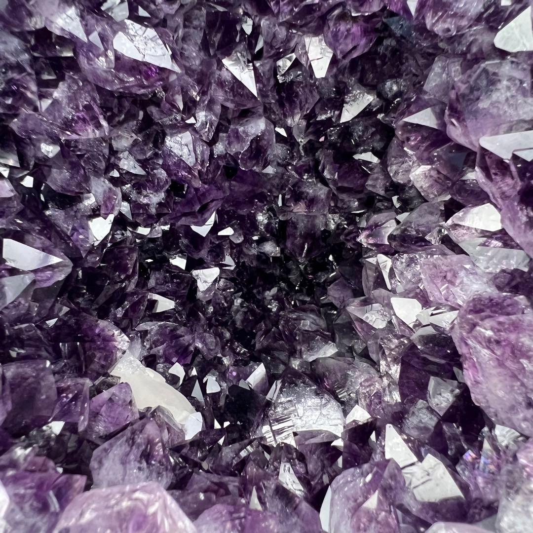 ✳️☆極上強開運☆絢爛華麗なる極大美濃紫結晶☆アメジストドーム 天然石 原石 置物