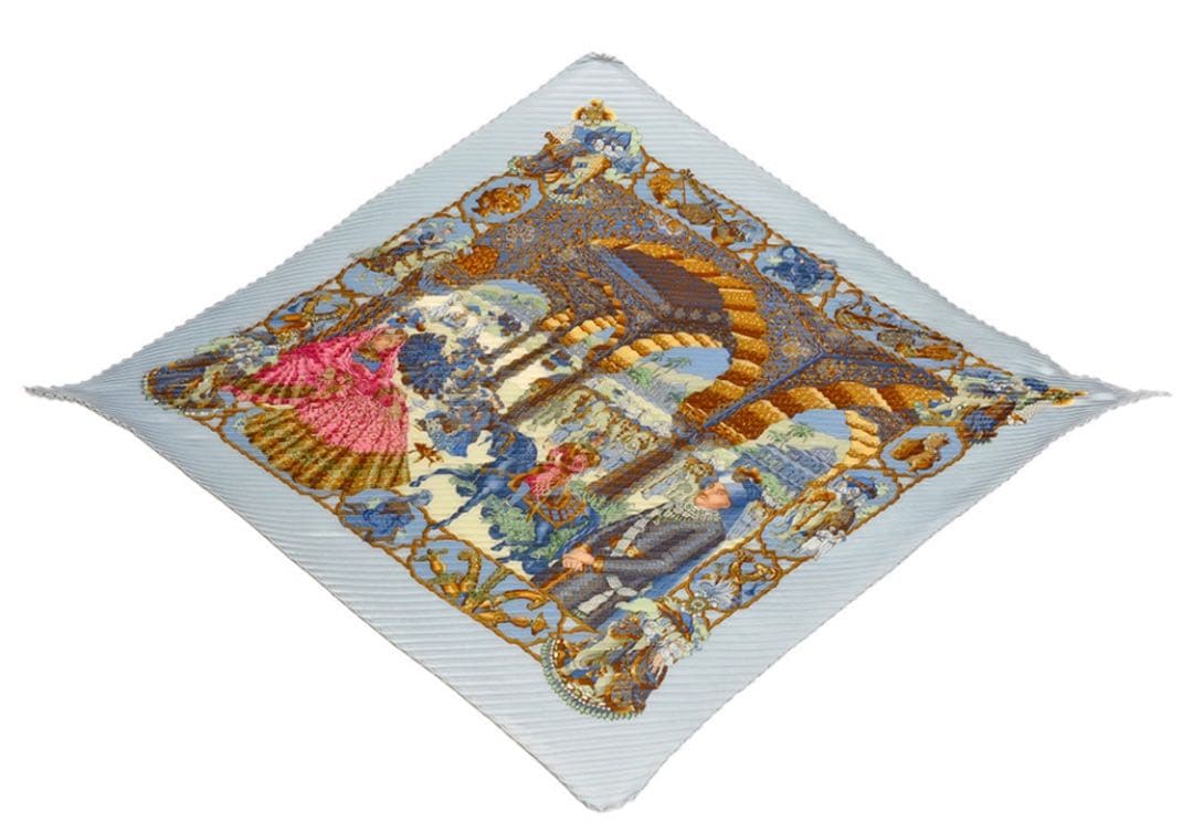 HERMES 90 プリーツsplendor maharaja