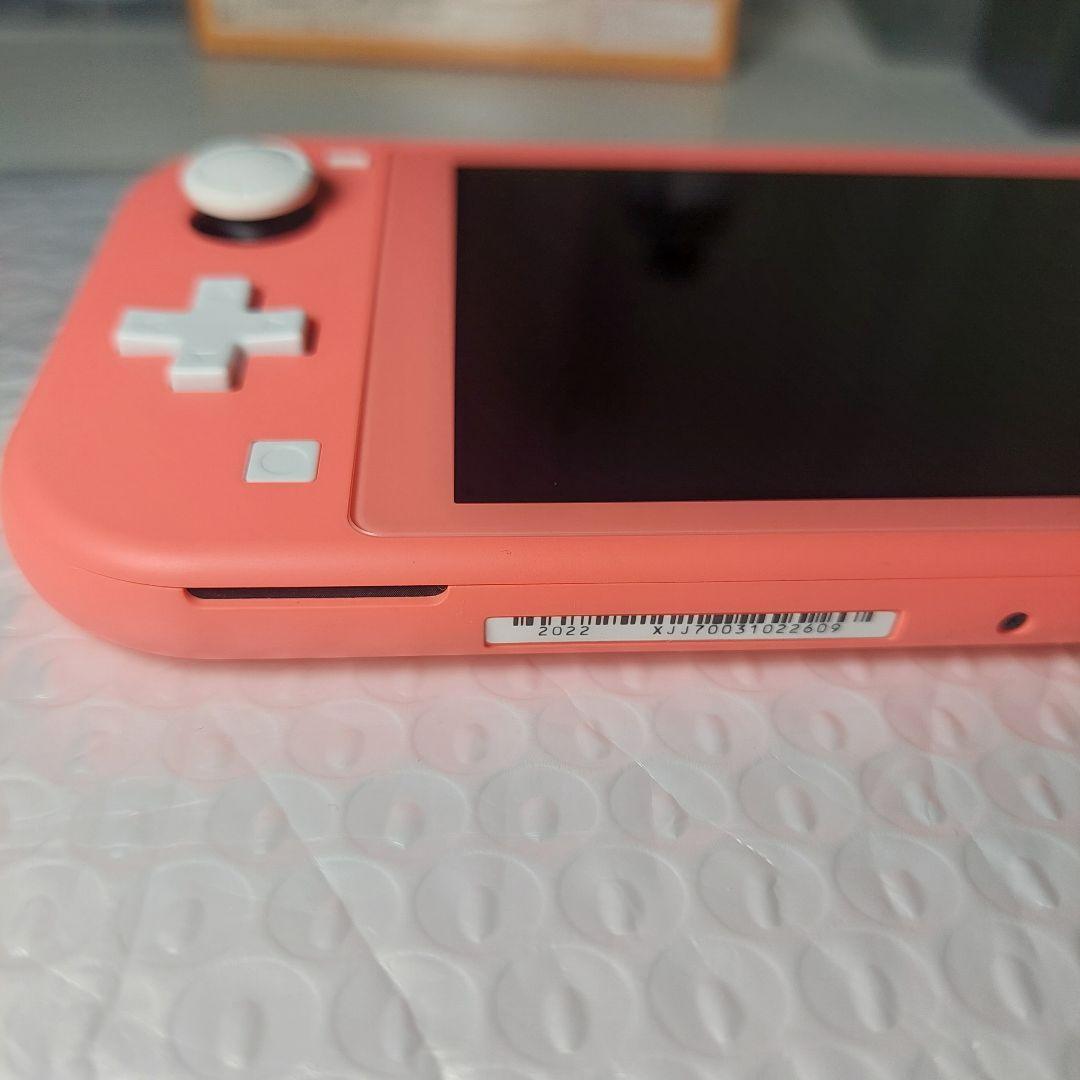 NintendoSwitch Lite本体 コーラルピンク 充電器付き
