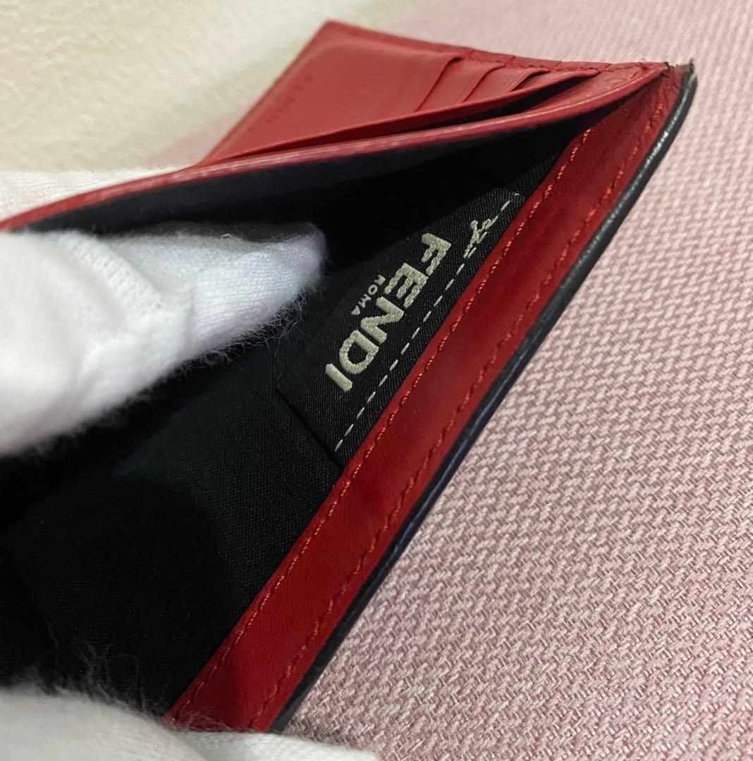FENDI フェンディ モンスター 二つ折り財布