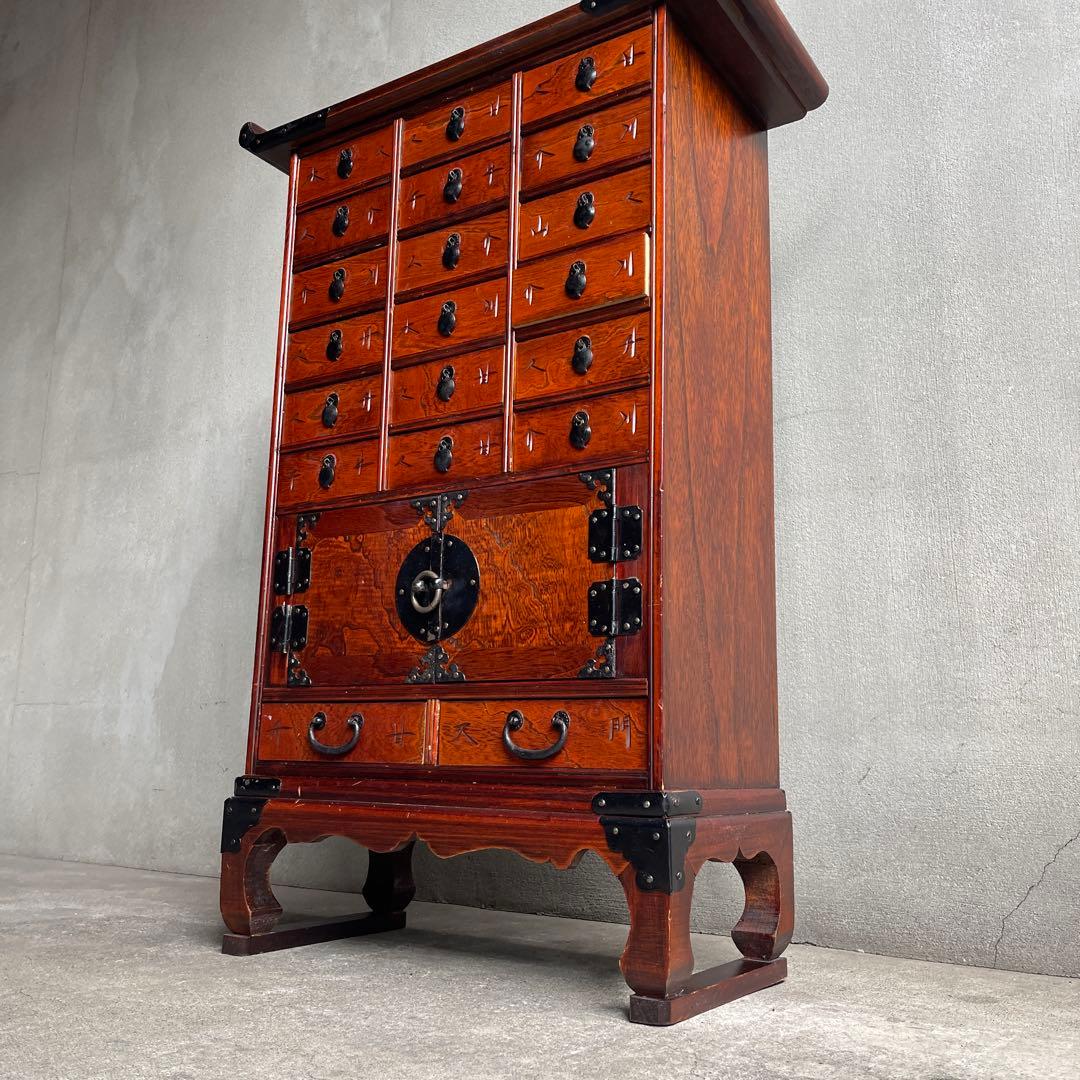 李朝家具　朝鮮家具　薬箪笥　ヤクジャン