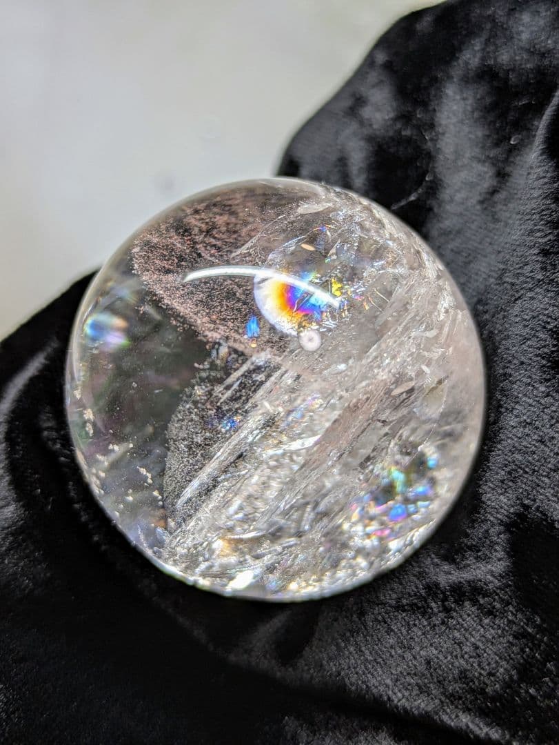 ♡ピンクアゼツライト（通称） ピンククリアクォーツ　スフィア♡