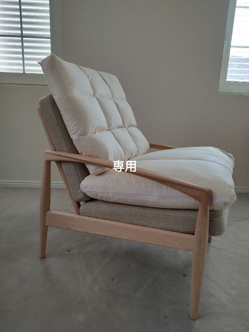 羽毛クッション中材