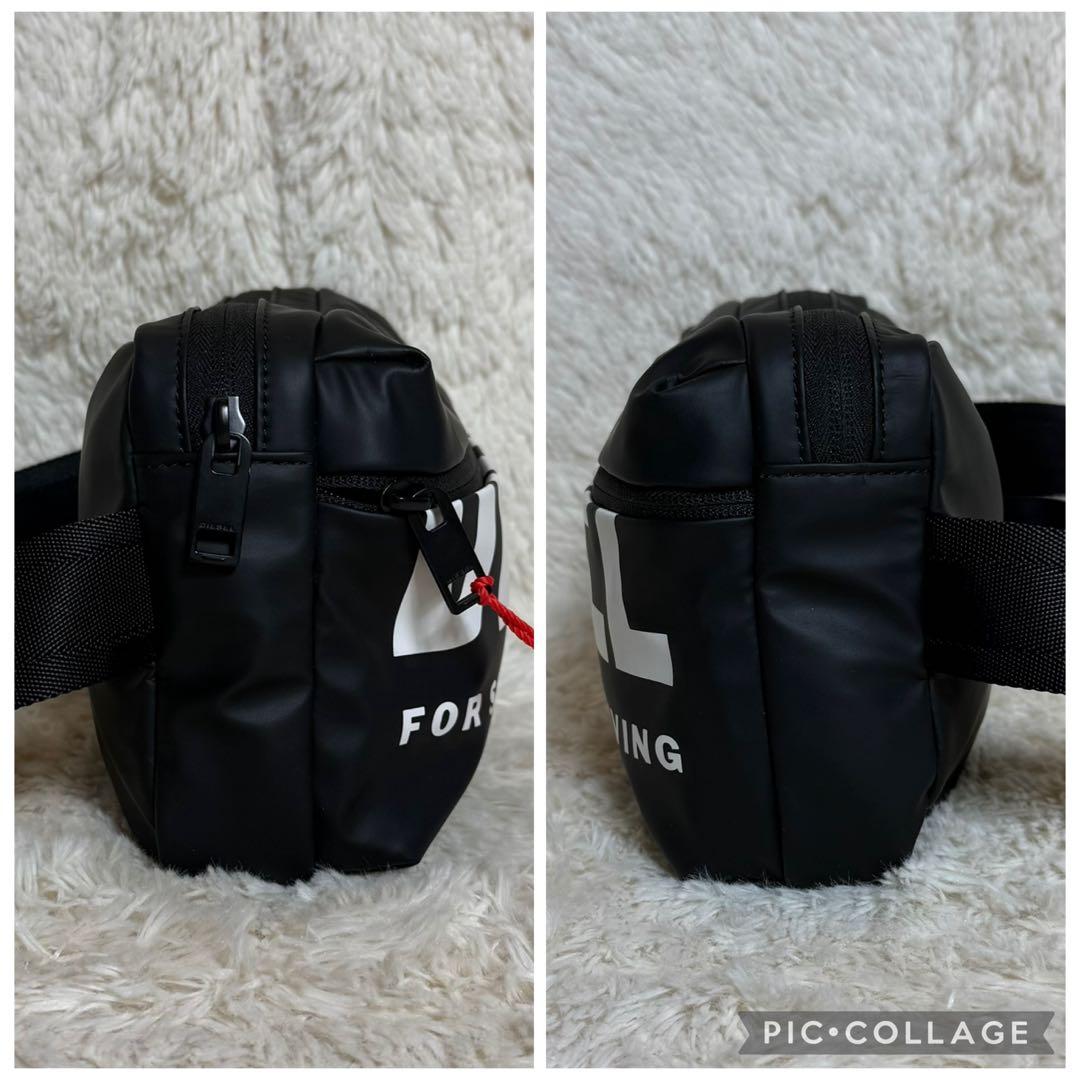 未使用 DIESEL ディーゼル ボディーバック 黒 ブラック