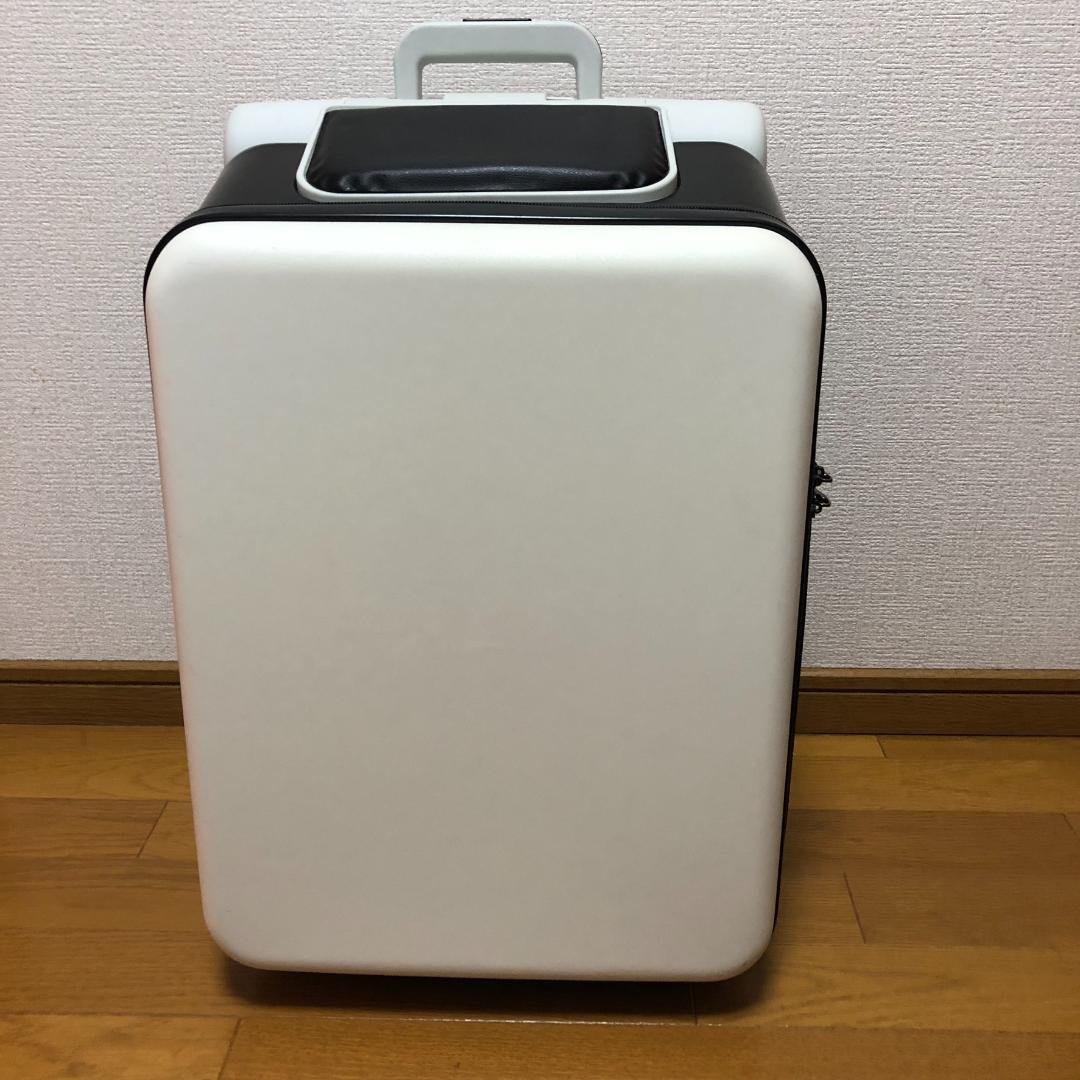 【中古】子供が乗れるキャリーケース キッズトラベルNEO ホワイトZ1