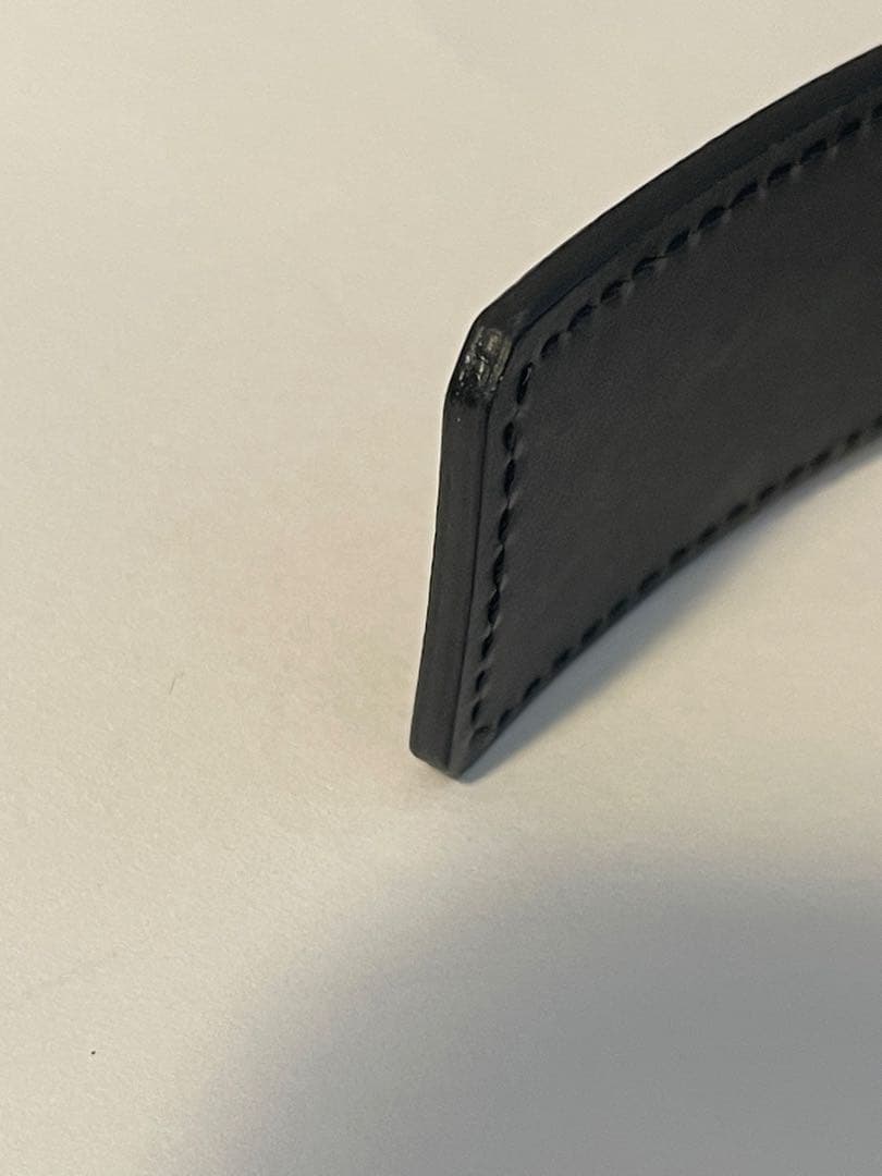 ルイ・ヴィトン ブラックレザー ベルト 85 / 34