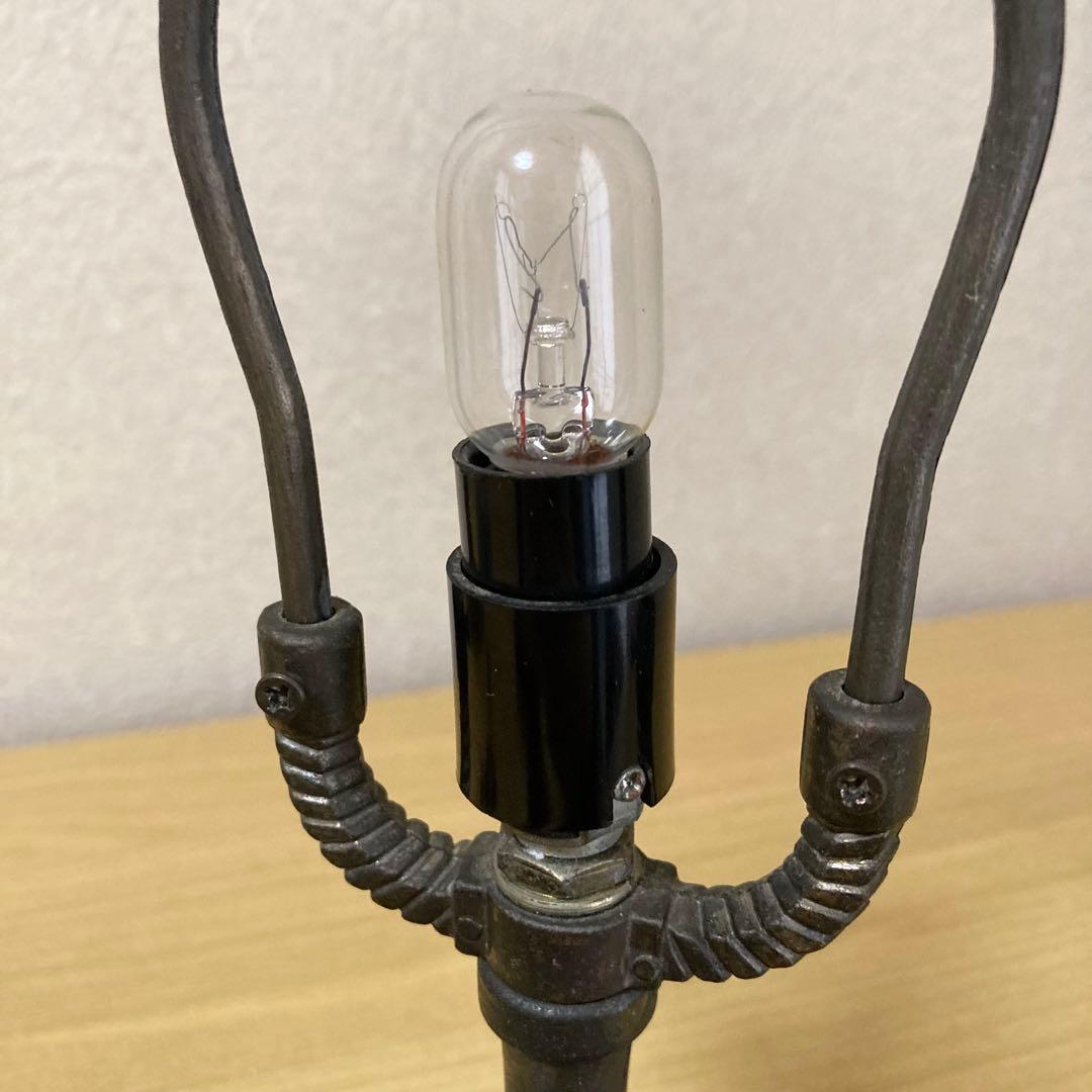 ステンドグラス　ランプ　ライト　アンティーク　フロアスタンド　間接照明