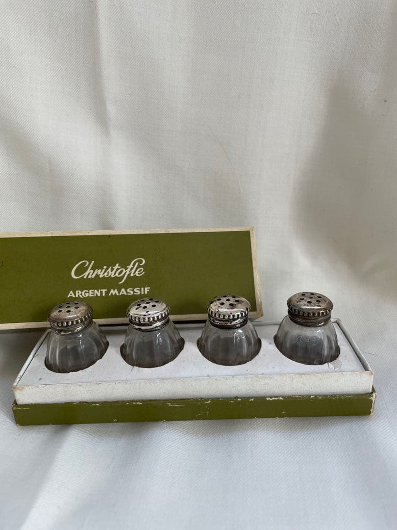 Christofle ソルトシェイカー セット