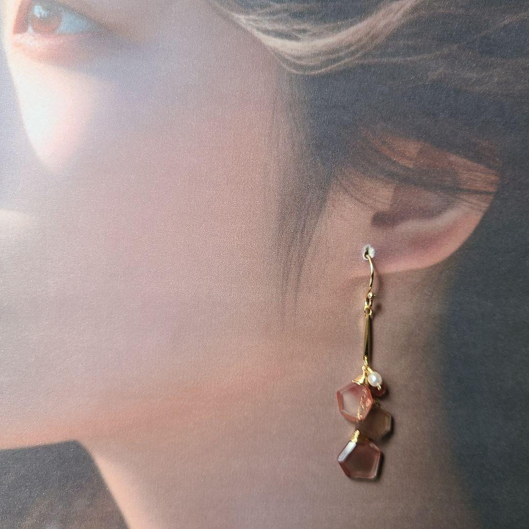 【1117】ピアス アンデシン※高品質