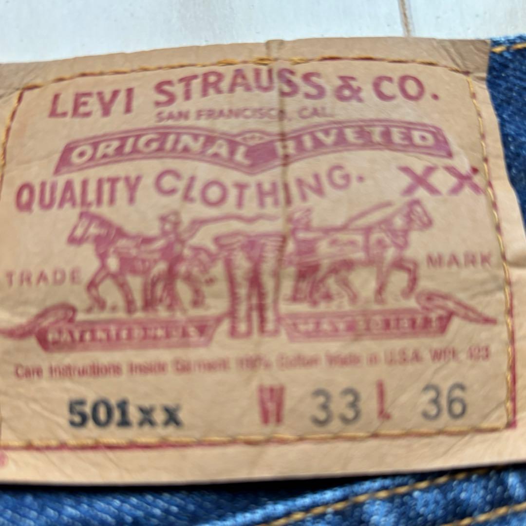 PIAA 様限定出品　 リーバイス　501xx US製　W33 L36