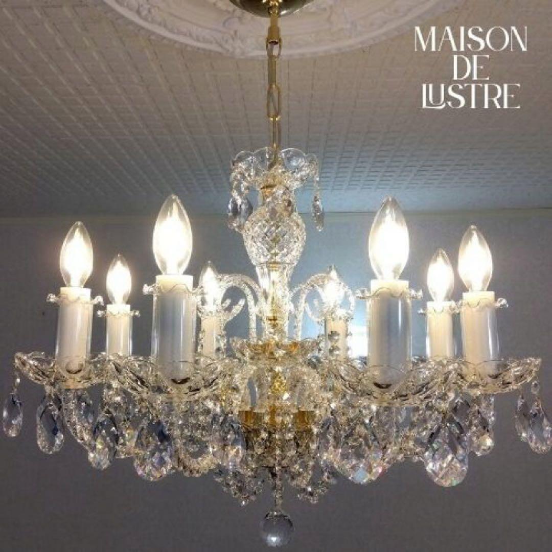 Violveヴィオルブ8灯シャンデリア　プレシオサPRECIOSA