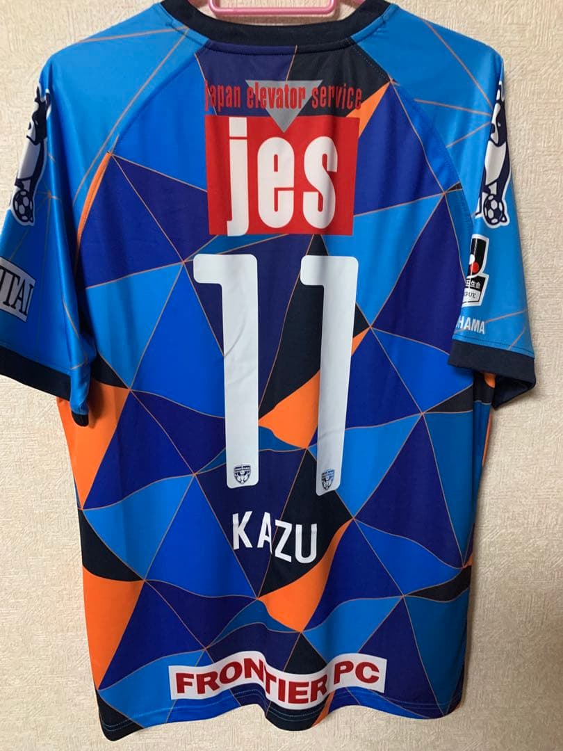 三浦知良選手 横浜FC KAZU 11番 ユニフォーム