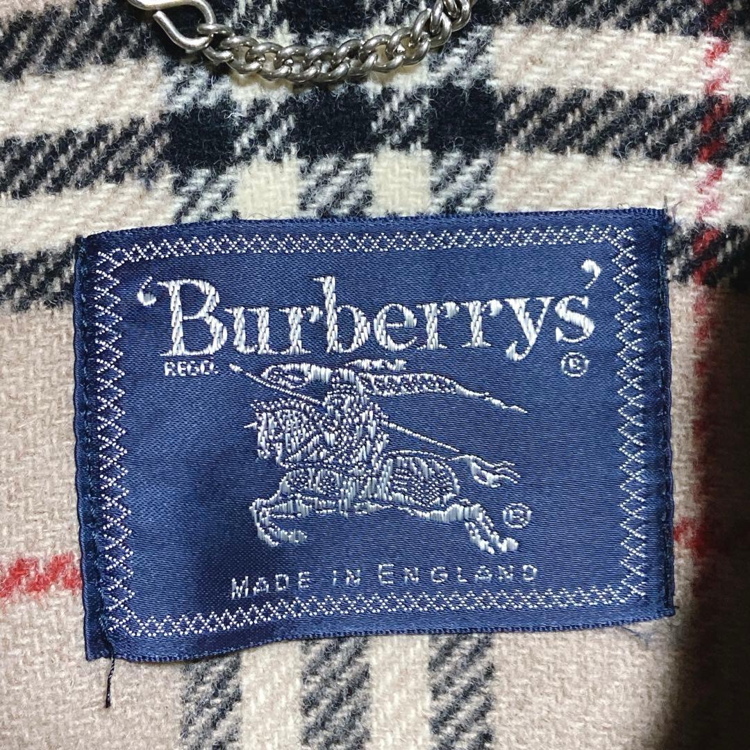 Kaminski ⭐️バーバリーズ　ダッフルコート　ノバチェック　ウール