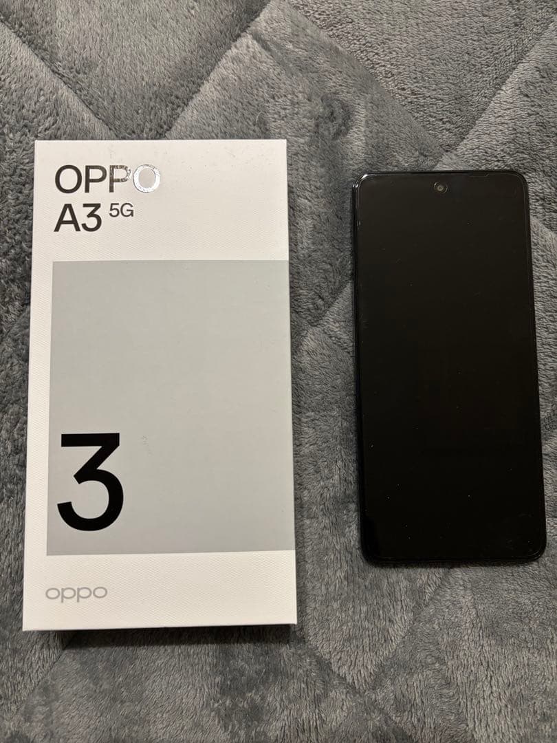 OPPO A3 5Gブラック 本体 箱付き