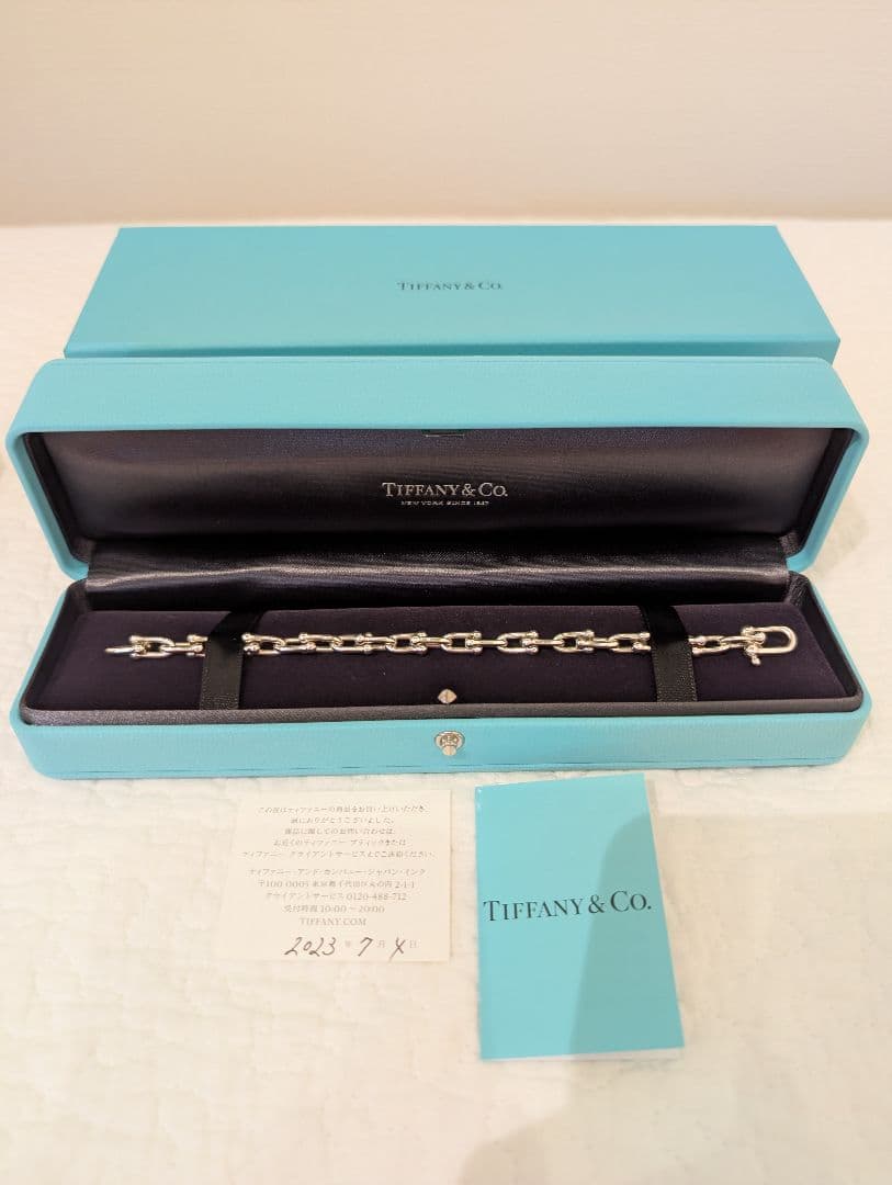 ティファニー ハードウェア ブレスレット スモールリンク シルバー