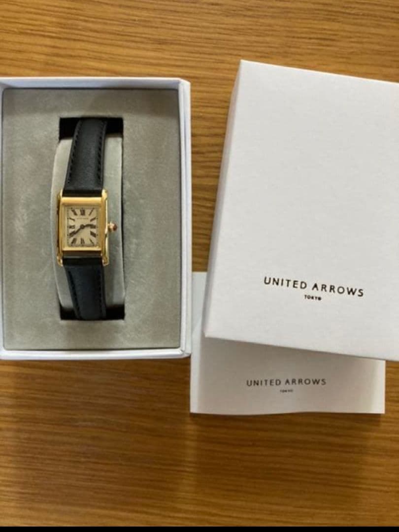 ユナイテッドアローズ×シチズン 腕時計　ブラック