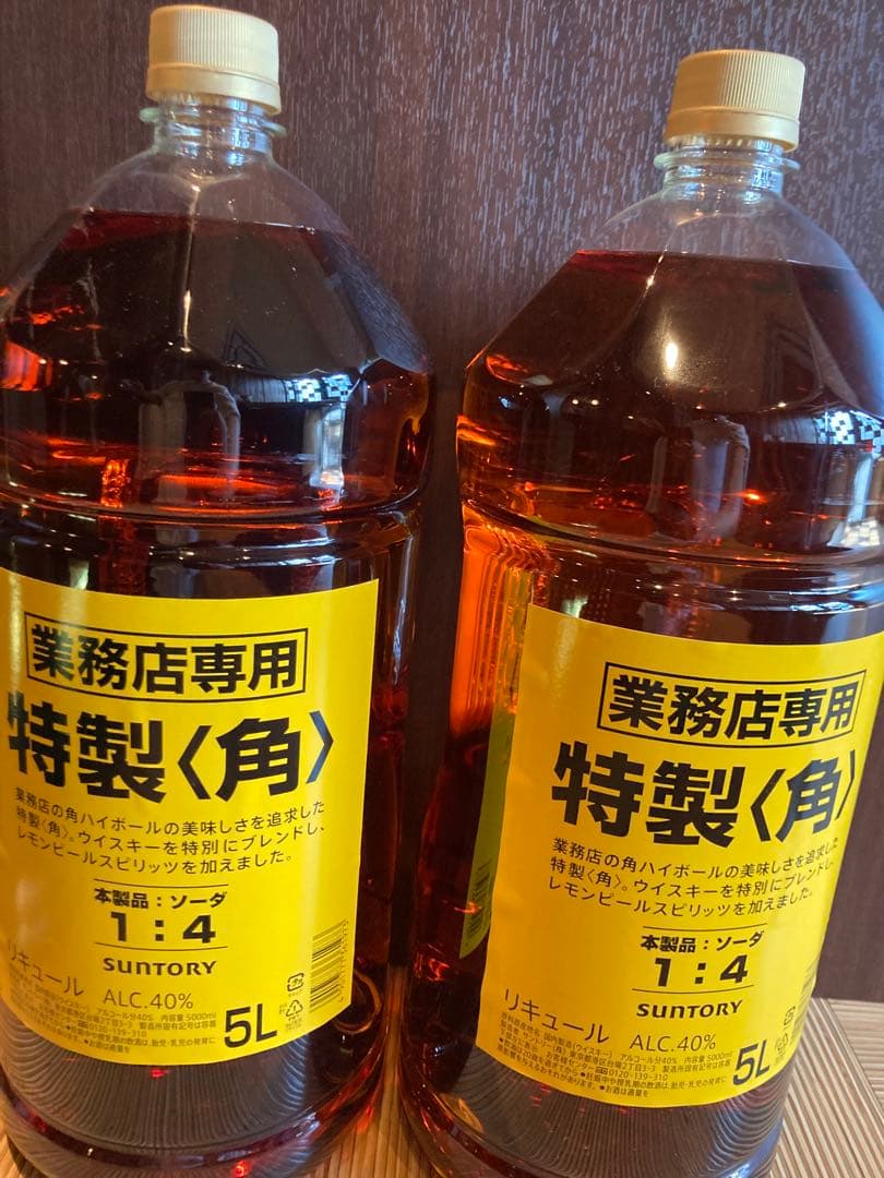 SUNTORY 特製<角> 5L ２本セット