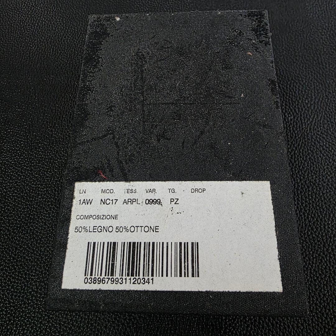 D&G ドルチェ＆ガッバーナ ロザリオ ネックレス ウッド ビーズ 黒 クロス