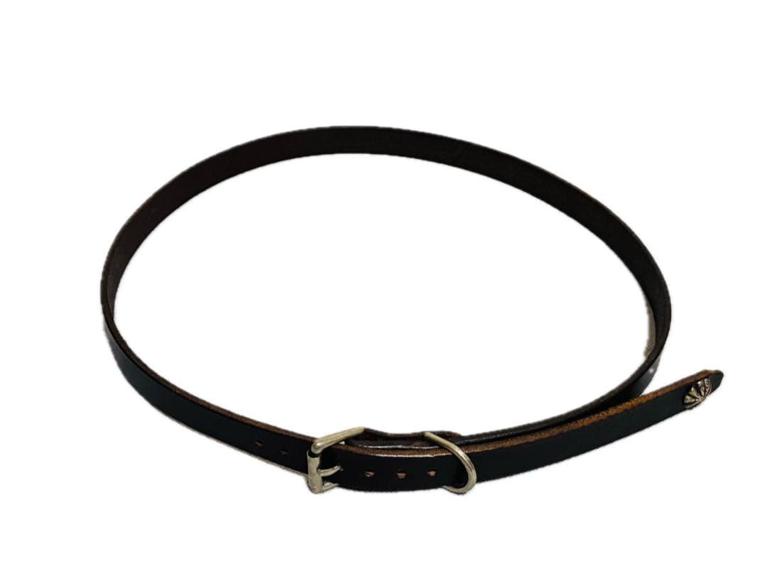 BUTTON WORKS ボタンワークス　USA レザーベルト　ナロー　コンチョ