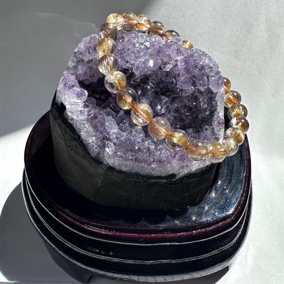 【天然石】アメジスト クラスター アメジストドーム 台座付 浄化 置物 672g