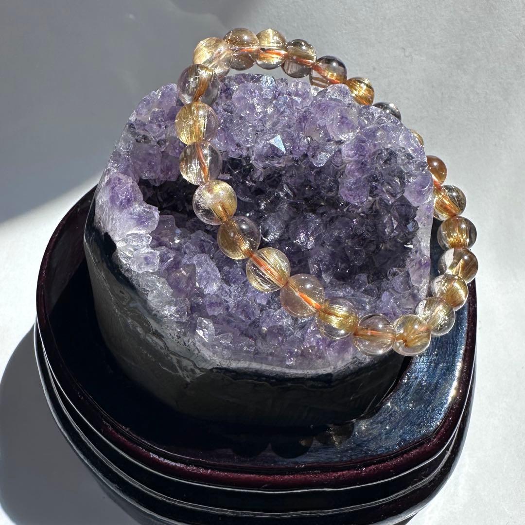 【天然石】アメジスト クラスター アメジストドーム 台座付 浄化 置物 672g