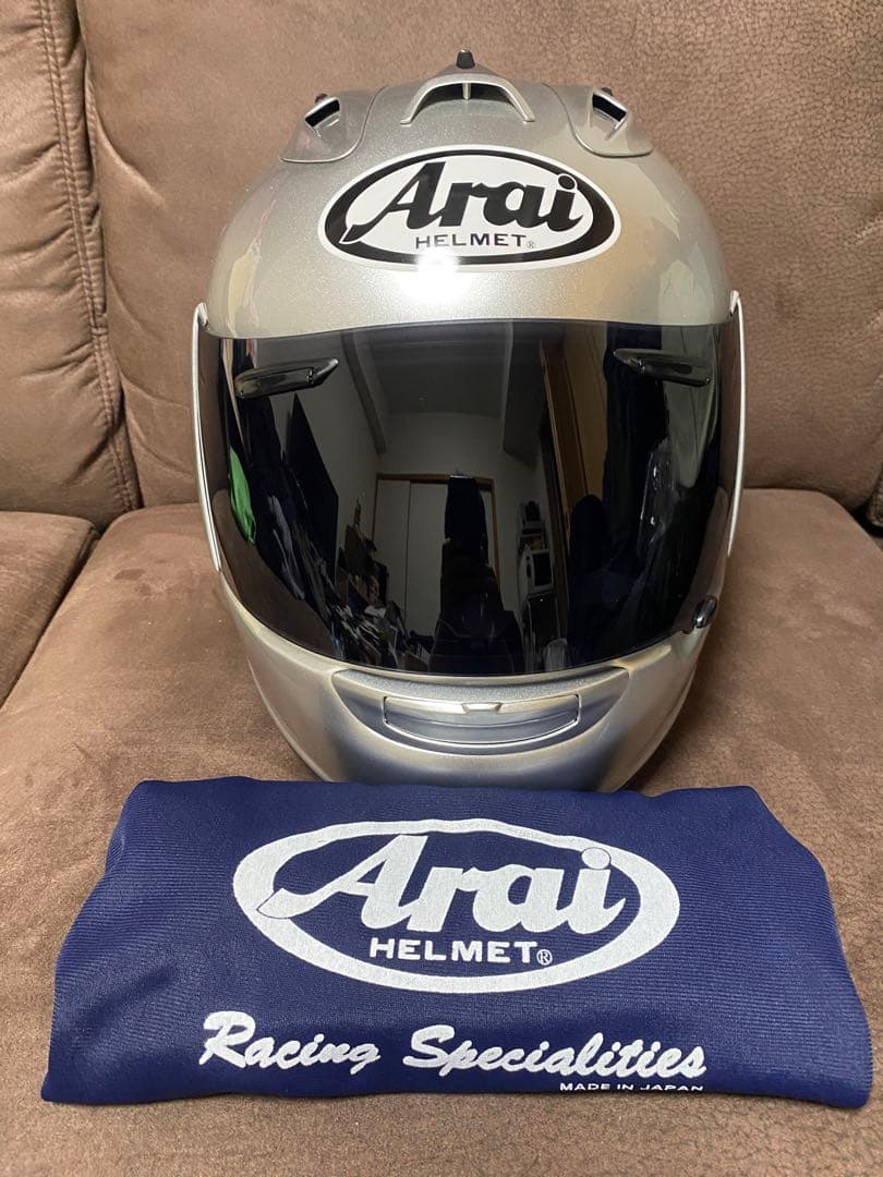 チ*キ様 [美品]Arai RX7 RRV Lサイズ　アルミナシルバー