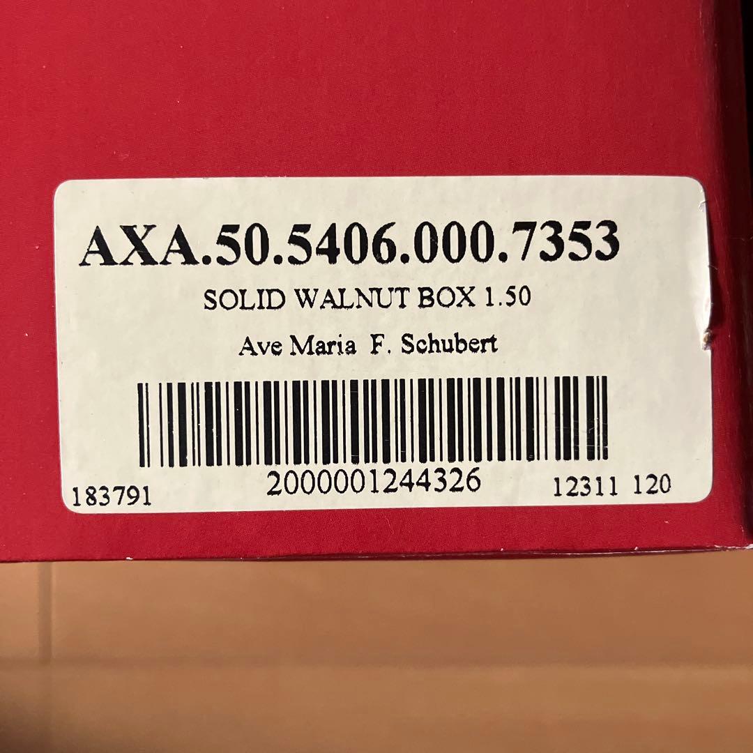 REUGE MUSIC オルゴール【日付、名前刻印あり】