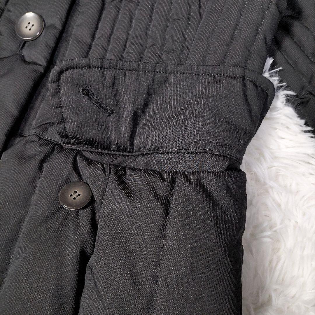 ✨美品✨ 三陽商会 ロングダウンコート サンヨーコート ビッグカラー ブラックM