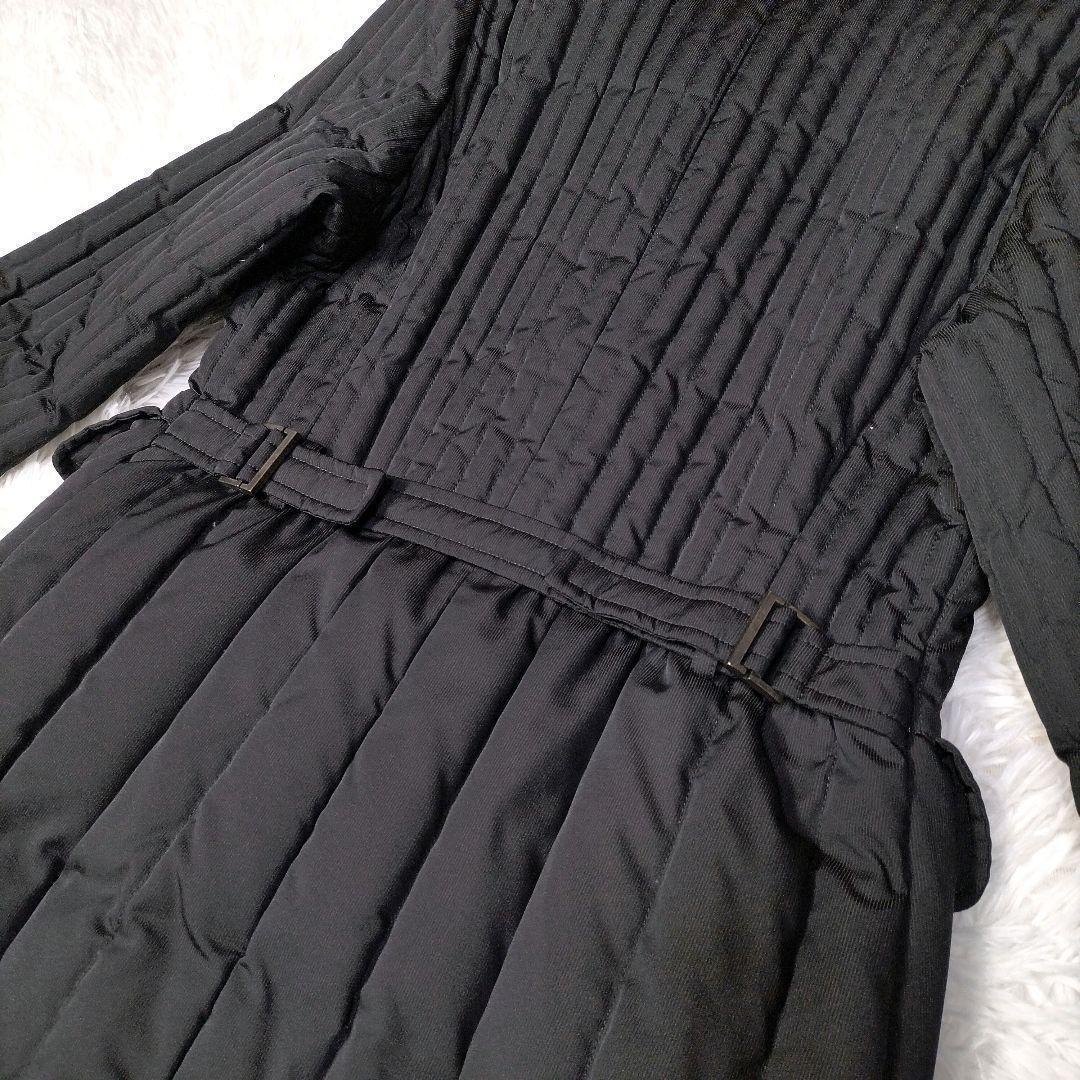 ✨美品✨ 三陽商会 ロングダウンコート サンヨーコート ビッグカラー ブラックM