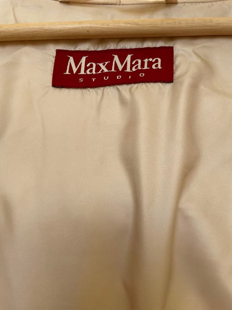 MaxMara ダウンジャケット 40 ベージュ