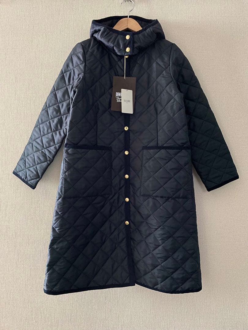 新品！SLOBE別注トラディショナルウェザーウェアARKLEYフードロングコート