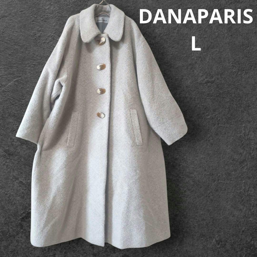 DANA PARIS L ダナパリ ウール ロング コート ダナパリス 日本製