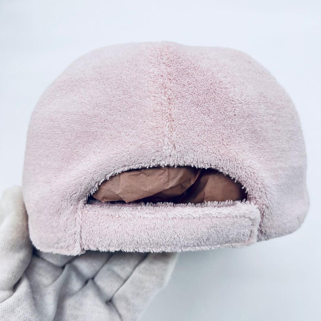 MIU MIU ミュウミュウ 起毛　5HC179 キャップ ピンク系 コットン